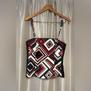 Woman’s modern bustiers with wire lining removable straps